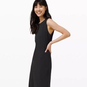 Lululemon All Aligned Midi Dress, Black